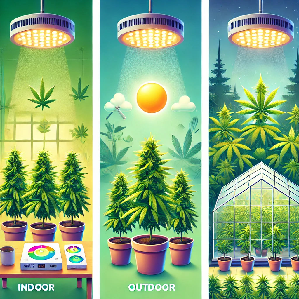 Toutes les Façons de Faire Pousser le Cannabis : Indoor, Outdoor et Plus Encore