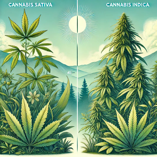 Cannabis Sativa vs Cannabis Indica : Quelles sont les différences ?