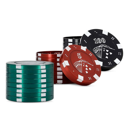 Grinder Poker 42mm – 3 étages – Aluminium – Livraison rapide