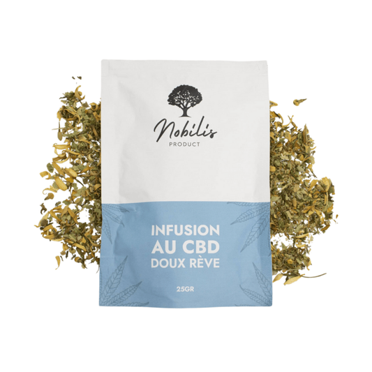 Infusions CBD Nobilis Doux Rêves – Relaxation et Bien-être – Livraison rapide